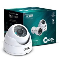 Câmera Giga GS0051 Dome Open Full HD Sony STARVIS IR 30m Metálica IP66